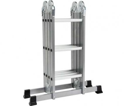 Vorel Polymorphic  Aluminum Ladder 4x3 3.4m 17704