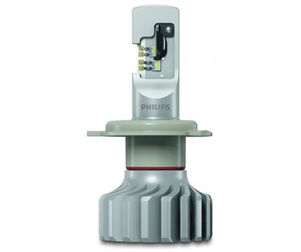 Philips Led Ultinon Pro5000 H4 12/24V 5800K +160% (3 Έτη* Εγγύηση Philips)  σετ 2 τμχ 11342U50CWX2
