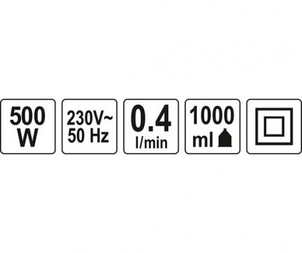 Yato Πιστόλι Βαφής Ηλεκτρικό 400w YT-82550 2 έτη εγγύηση