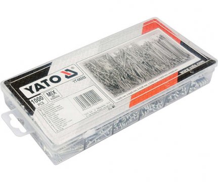 Yato Pins set 1000pcs YT-06885