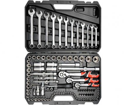 Yato Case professional 1/2'' & 3/8'' & 1/4'' 111 pcs YT-38831