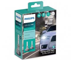 Philips Led Ultinon Pro5000 H1 12/24V 5800K +160% (3 Έτη* Εγγύηση Philips)  σετ 2 τμχ 11258U50CWX2