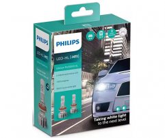 Philips Led Ultinon Pro5000 H11 12/24V 5800K +160% (3 Έτη* Εγγύηση Philips)  σετ 2 τμχ 11362U50CWX2