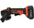 Yato Γωνιακός Τροχός 125mm Μπαταρίας 18V Επαγγελματικός με 2x3Ah μπαταρίες YT-82828
