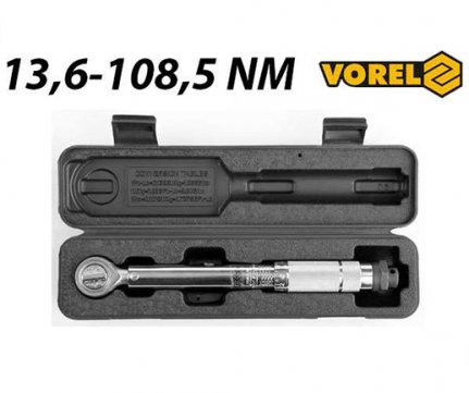 Vorel Torque Wrench 3/8'' 13.6-108Nm 57300