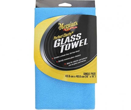 Meguiars Perfect Clarity Glass Towel Τέλεια πετσέτα κρυστάλλων