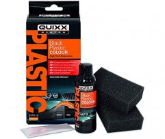 Quixx Black Plastic Colour Βαφή Πλαστικών Μαύρο χρώμα 75ml