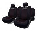 Sparco seat cover 100% Polyester Black – red set of 4 pcs