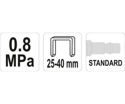 Yato Καρφωτικό Αέρος για Δίχαλα 25-40mm YT-09202