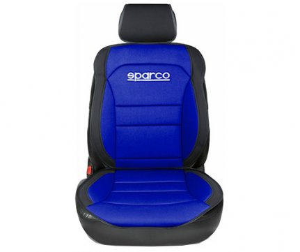 Sparco Platform seat Polyester blue - black 1 pc