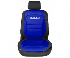 Sparco Πλατοκάθισμα Πολυεστερικό μπλε – μαύρο 1 τμχ