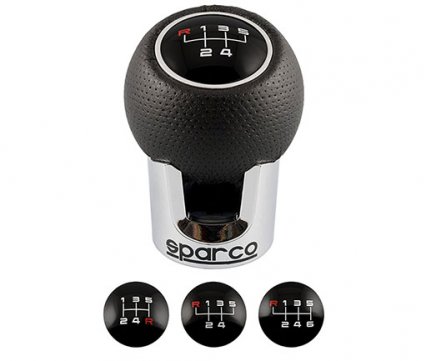 Sparco Λεβιές Ταχυτήτων Black - Chrome 