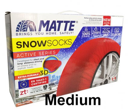 Matte Snow Socks Χιονοκουβέρτες Medium σετ 2 τμχ