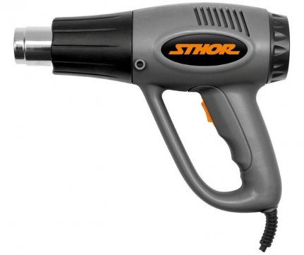 Sthor Πιστόλι Θερμού Αέρα 230V με ρύθμιση θερμοκρασίας έως 550ºC 79320