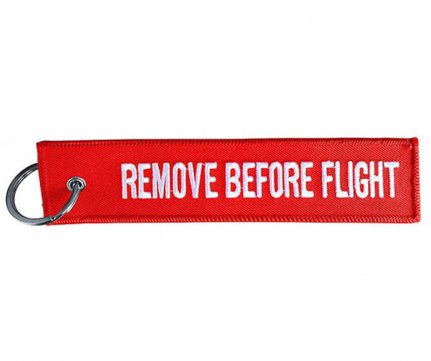 Simoni Racing Remove Before Flight Κόκκινο Ύφασμα