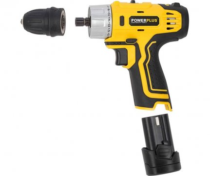 PowerPlus Επαναφορτιζόμενο Δραπανοκατσάβιδο 12V 1x1.5Ah 3 έτη εγγύηση POWX0041LI