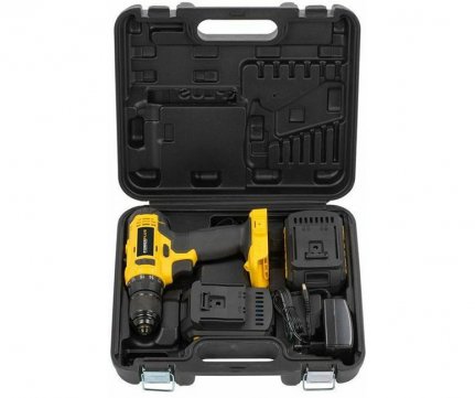 PowerPlus Rechargeable Drill Driver 20V 2x1.5Ah 3 years warranty POWX00435