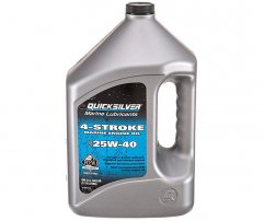 Quicksilver 4-Stroke 25w/40 Mineral λιπαντικό εξωλέμβιων (4T) 4L