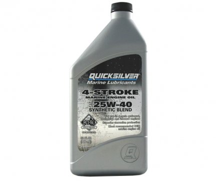 Quicksilver 4-Stroke 25w/40 Synthetic Blend λιπαντικό εξωλέμβιων (4T) 1L