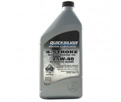 Quicksilver 4-Stroke 25w/40 Synthetic Blend λιπαντικό εξωλέμβιων (4T) 1L