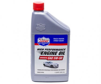 Lucas 5w/50 Synthetic High Performance Motor Oil 1L