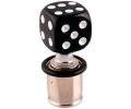 RaceSport Car Lighter with decorative dice black