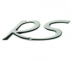 RaceSport Διακοσμητικό Αυτοκόλλητο Χρωμιωμένο RS 35x115mm