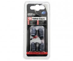 RaceSport Καπάκια Βαλβίδων Μαύρα ''Σφαίρες'' σετ 4 τμχ