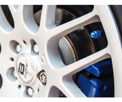 RaceSport Καπάκια Βαλβίδων Μπλε ''Σφαίρες'' σετ 4 τμχ