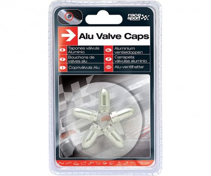 RaceSport Καπάκια Βαλβίδων Αλουμινίου ''Σφαίρες'' σετ 5 τμχ