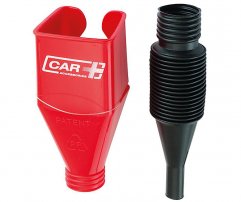 Car+ Ecofill Χωνί που εφαρμόζει σε πλαστικά δοχεία με Σωλήνα 