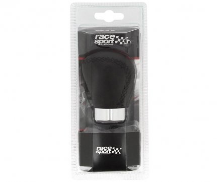 RaceSport Bull Lever Basic Line Leather Black