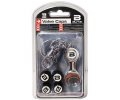 Butzi Valve Caps Black & Keychain German Wrench set 5 pcs