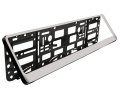RaceSport Euroclip License Plate Frame made of ABS plastic with Chrome clips