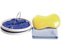 Mr Kleen Cleaning Set 3pcs Collapsible Bucket 40x40 + Sponge + Microfiber