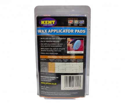 Kent Wax Applicator Pads Πανιά Αλοιφαδόρου 4τμχ