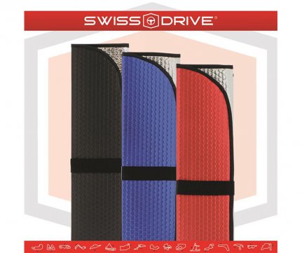 Swiss Drive Dashboard Sunscreen Red Matt Series 145x70cm