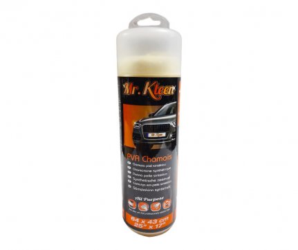 Mr Kleen PVA Chamois Synthetic Leather Jumbo 64x43cm
