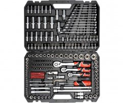 Yato Κασετίνα επαγγελματική 1/2'' & 3/8'' & 1/4'' 216 τμχ YT-38841