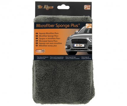 Mr Kleen Microfiber Sponge Plus+ Σφουγγάρι Μικροινών Ενισχυμένο με λαβή