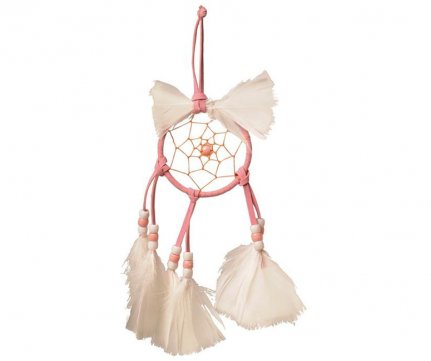 Racesport Dream Catcher Pink Decorative 17x17cm