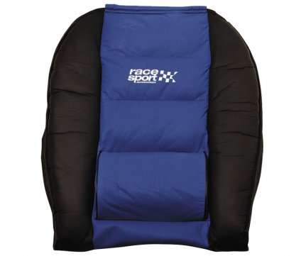 Racesport Sport Seat Cushion Κάλυμμα Καθίσματος Αγωνιστικό Μαύρο – Μπλε 110x55cm 1τμχ