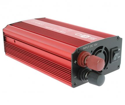 Swiss Drive Car Power Inverter from 12V to 230V 600W + 2 usb 2.1A