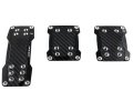 Racesport Racing Pedals with real Carbon Black set of 3 pcs