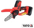 Yato Chainsaw Pruner mini 18V Professional with 1x2Ah battery and charger YT-828135