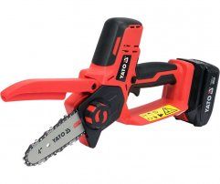 Yato Αλυσοπρίονο Κλαδευτικό mini 18V Επαγγελματικό με μπαταρία 1x2Ah  και φορτιστή YT-828135