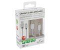 Pulse Καλώδιο Φόρτισης 1m Εύκαμπτο από USB2.0 σε USB-C