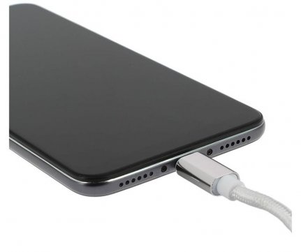 Pulse Καλώδιο Φόρτισης 1m Εύκαμπτο από USB2.0 σε USB-C