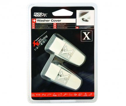 Racesport Διακοσμητικό Μπεκ Υαλοκαθαριστήρων ''X'' λευκά